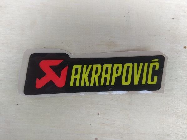 Samolepka - Akrapovič