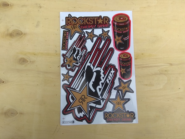 Samolepky - Rockstar Energy III.