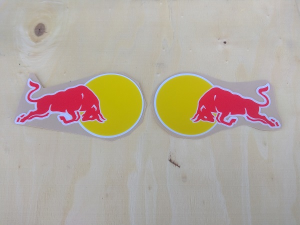 Samolepka - Red Bull set