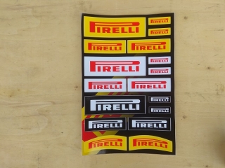 Samolepky - Pirelli